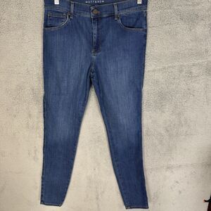 Mott & Bow Women's Skinny Jeans - Blue